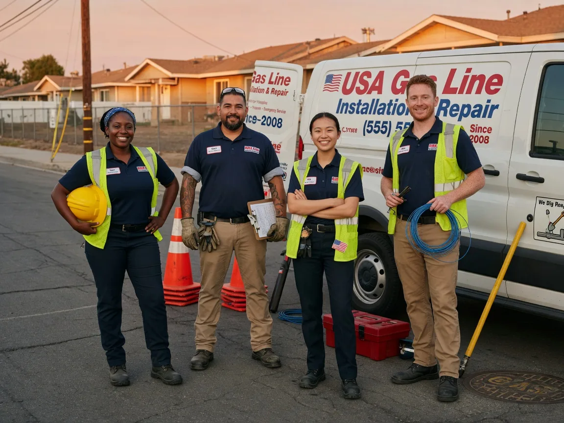 Gas Line Installation company in Grand Forks Afb, ND